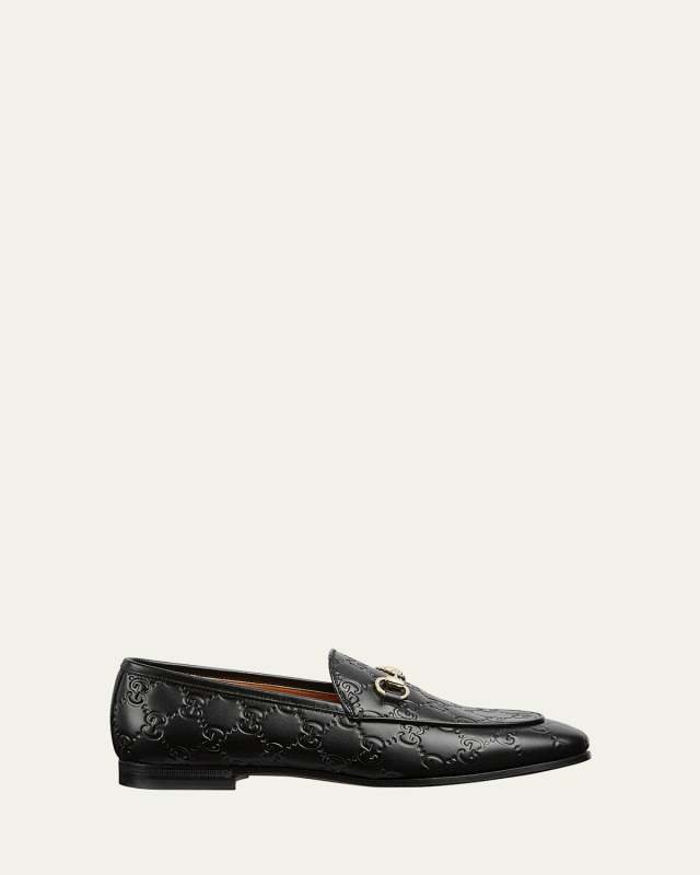 Jordaan GG Leather Bit Loafers